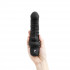 Черный вибратор-реалистик 6" Realistic Vibrator - 17 см.