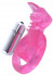 Розовая вибронасадка со стимулятор клитора " Язычок" 