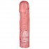 Розовая фаллическая насадка Vac-U-Lock 8" Crystal Jellies Dong - 20,3 см.