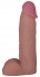 Страпон-унисекс с двумя насадками UNI strap 7" Harness - 19 и 12 см.