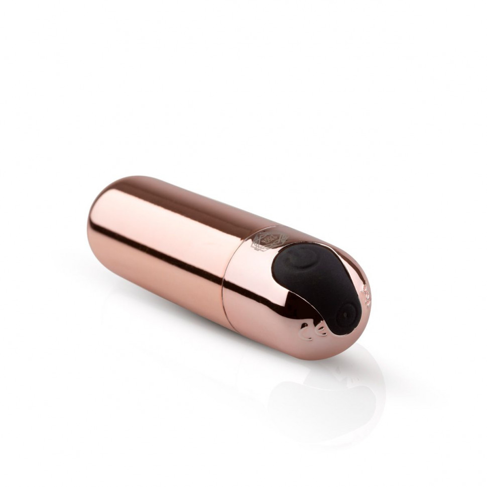 Вибропуля Bullet Vibrator - Extra Long - Pink: 10 см, 10 режимов работы, АБС-пластик