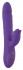 Фиолетовый вибратор-ротатор Thrusting & Rotating - 24,7 см.