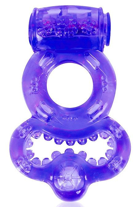 Эрекционное виброкольцо TOYFA - фиолетовый
