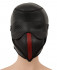Черная маска-шлем с перфорацией