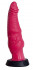 Красный фаллоимитатор "Гиппогриф mini" - 18 см.
