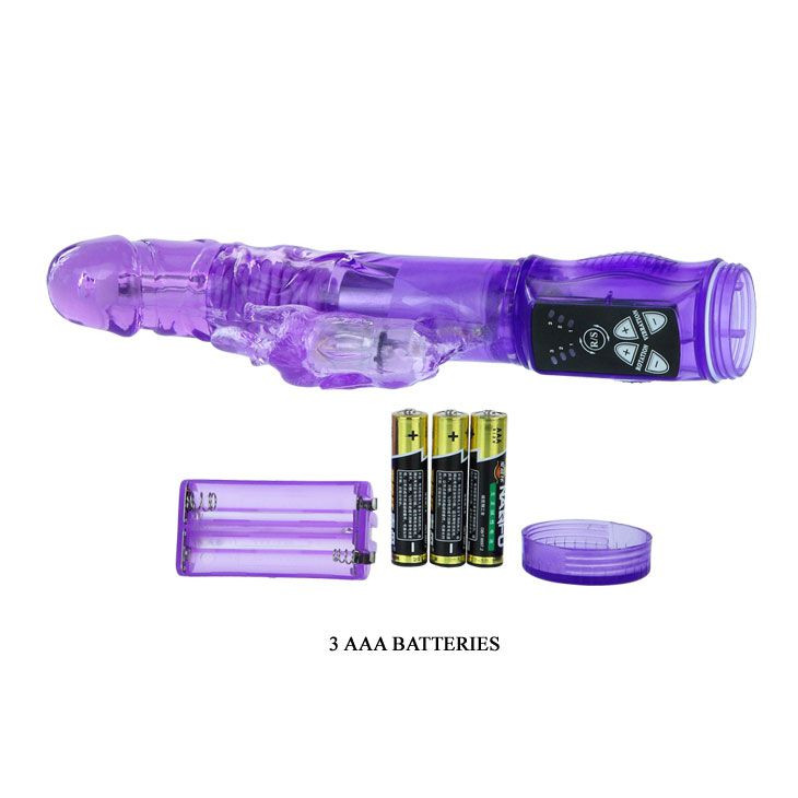 Фиолетовый вибратор Flovetta by Toyfa Lantana. 22 см, 10 режимов вибрации