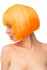Оранжевый парик "Аки"
