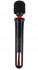 Черный жезловый вибратор Wand Vander - 33,5 см.