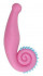 Розовый стимулятор Dragon Lover с шипиками - 15,5 см.